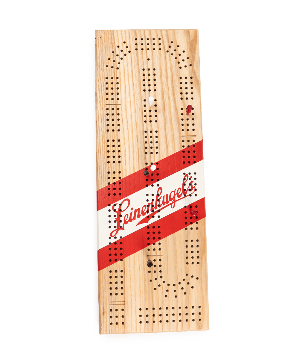 The Original Leinies Cribbage Board