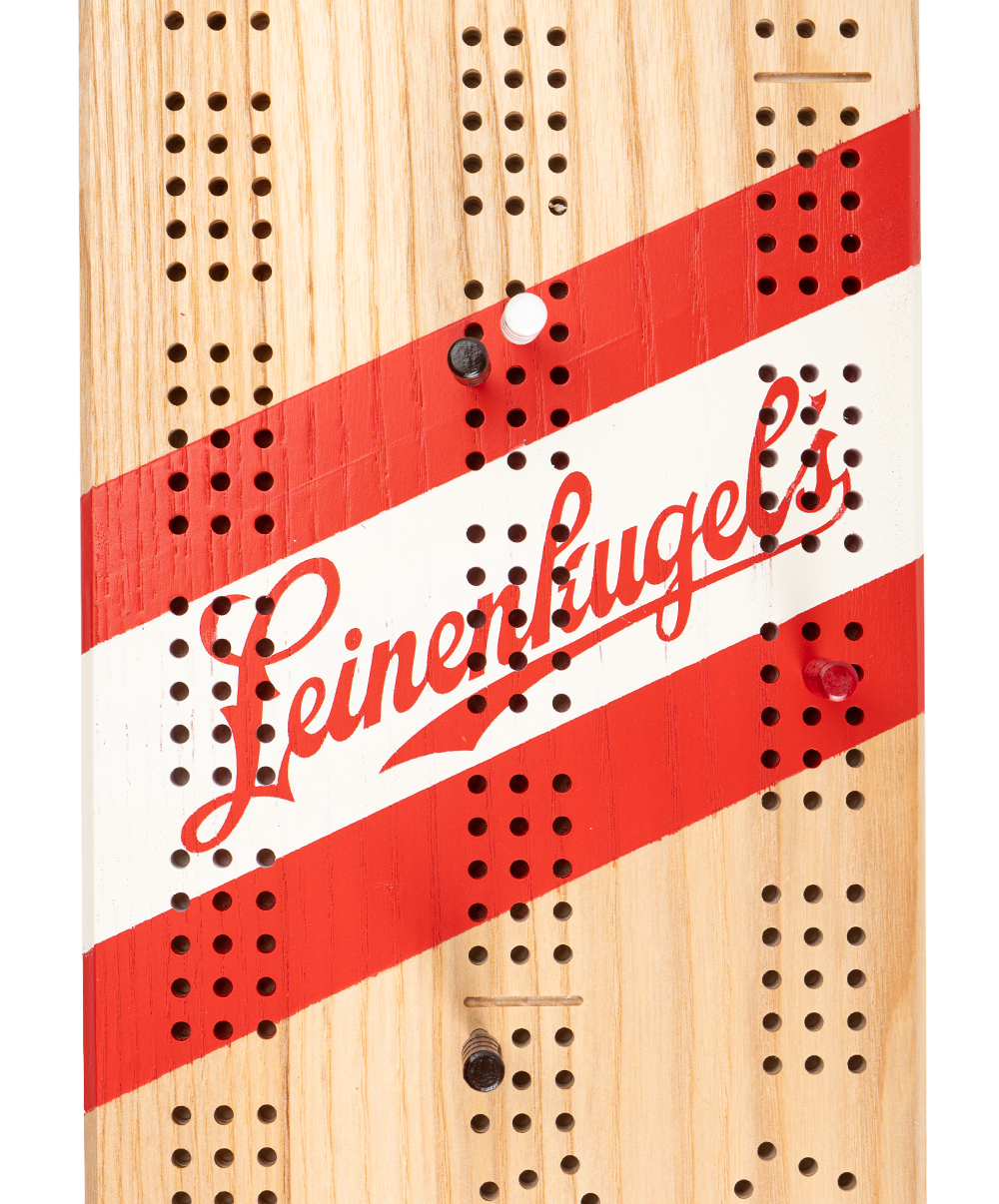 The Original Leinies Cribbage Board