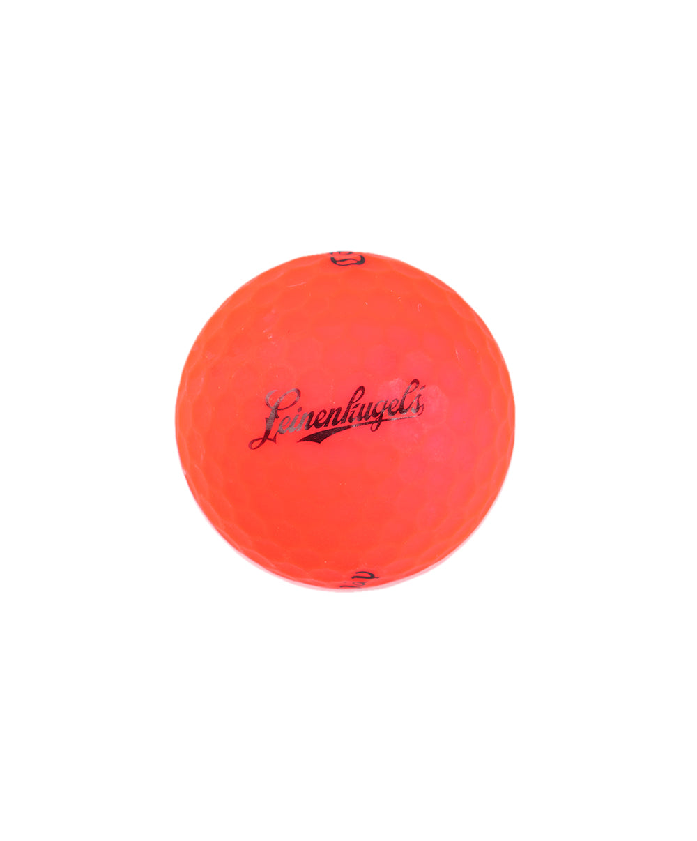 RED LEINENKUGELS GOLF BALL