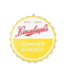 SUMMER SHANDY BOTTLE CAP SIGN