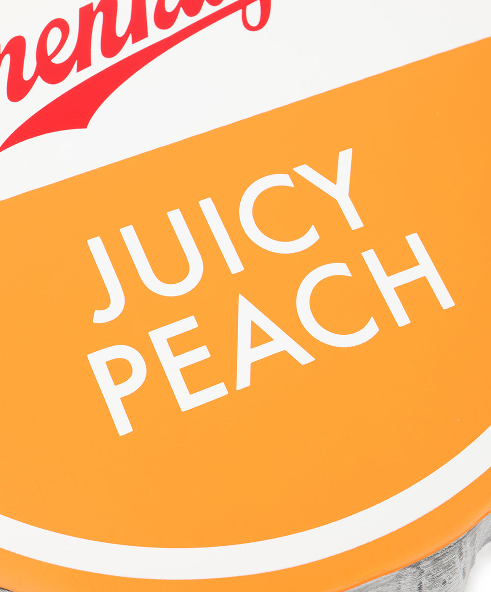 JUICY PEACH BOTTLE CAP SIGN