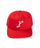 RED FELT PATCH HAT