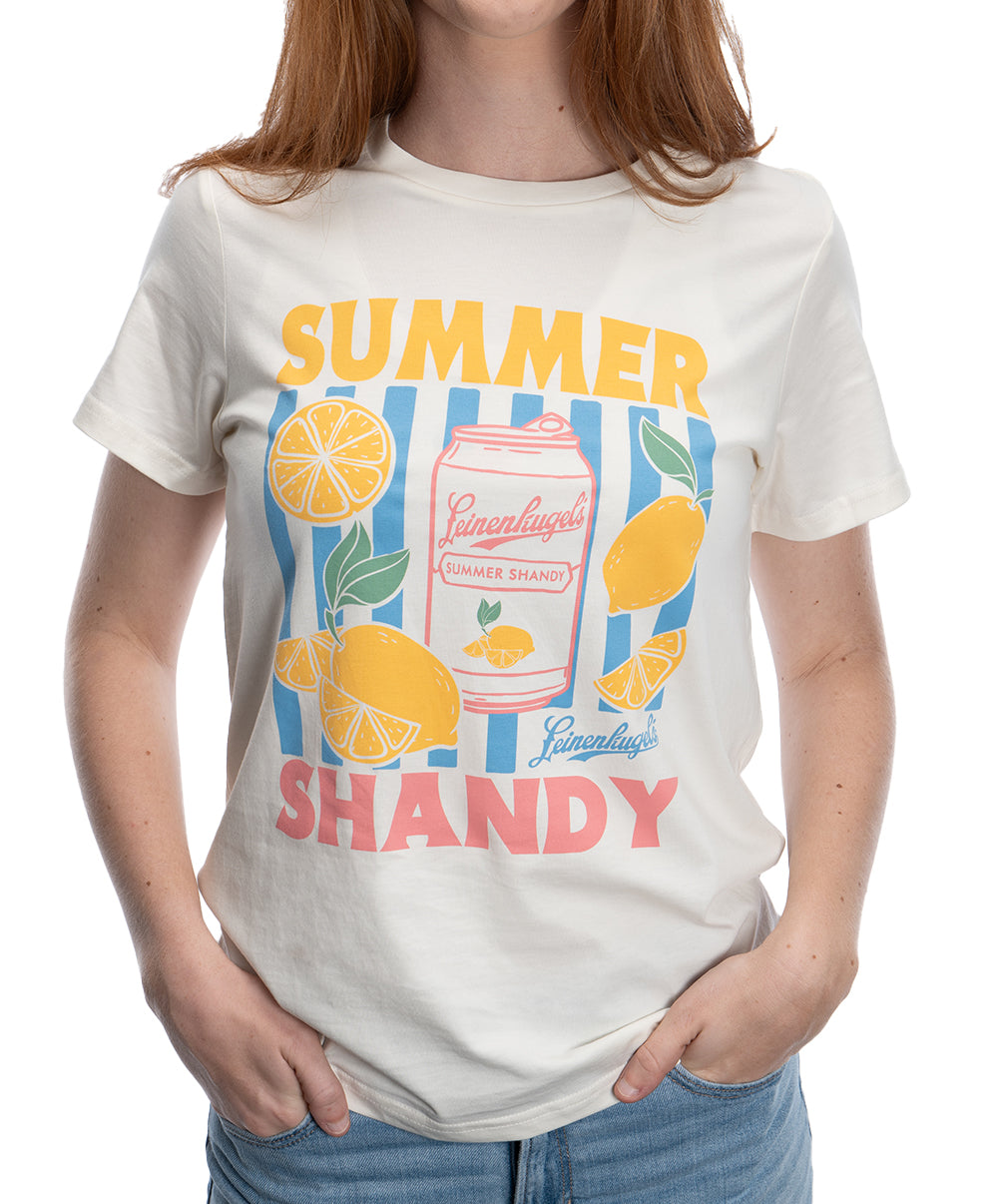 LADIES SUMMER IN SHANDY TEE