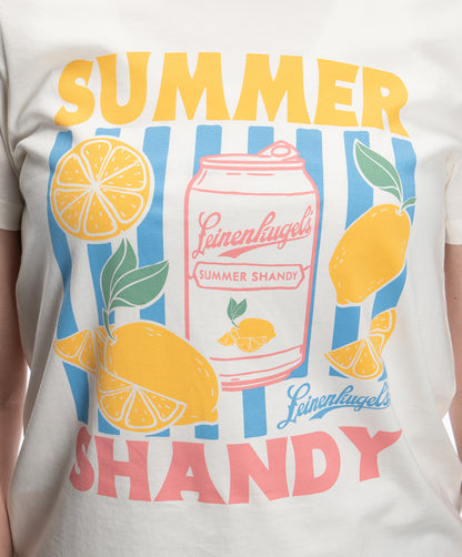 LADIES SUMMER IN SHANDY TEE