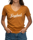 LADIES TERRACOTTA TEE