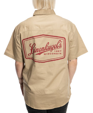 CHANNING KHAKI WORK SHIRT