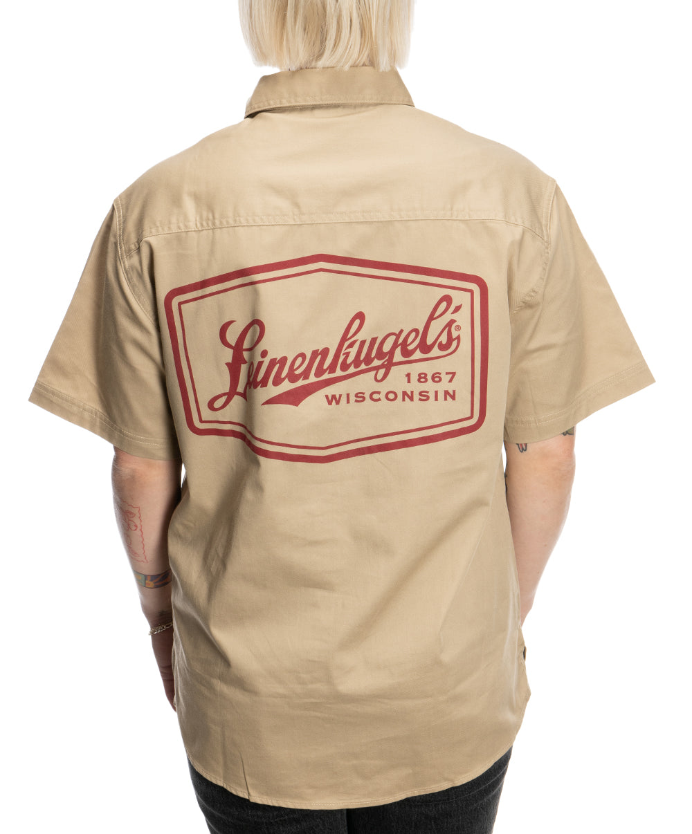 CHANNING KHAKI WORK SHIRT