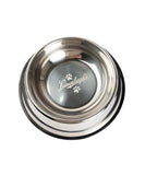 SS PAW PRINT DOG BOWL