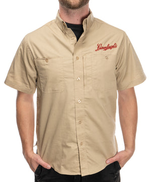 CHANNING KHAKI WORK SHIRT