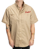 CHANNING KHAKI WORK SHIRT