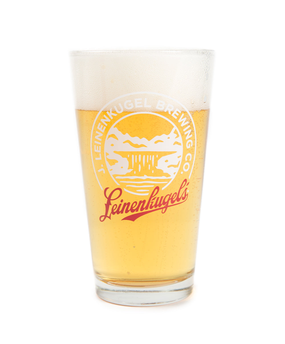 WATERFALL LOGO PINT GLASS