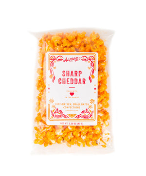 SHARP CHEDDAR GOURMET POPCORN