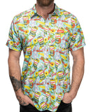 FLORAL SHANDY BUTTON UP