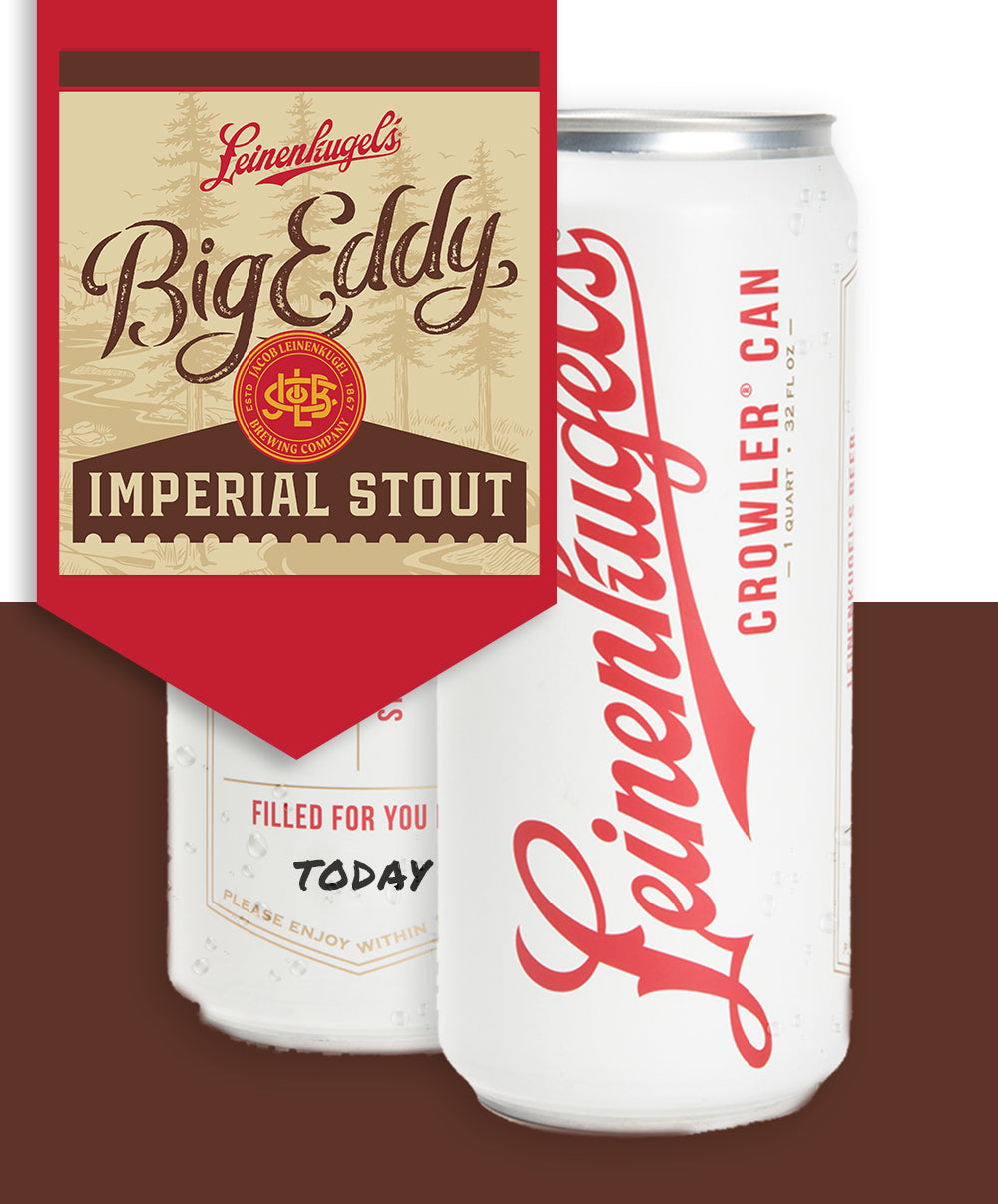 BIG EDDY STOUT CROWLER CAN