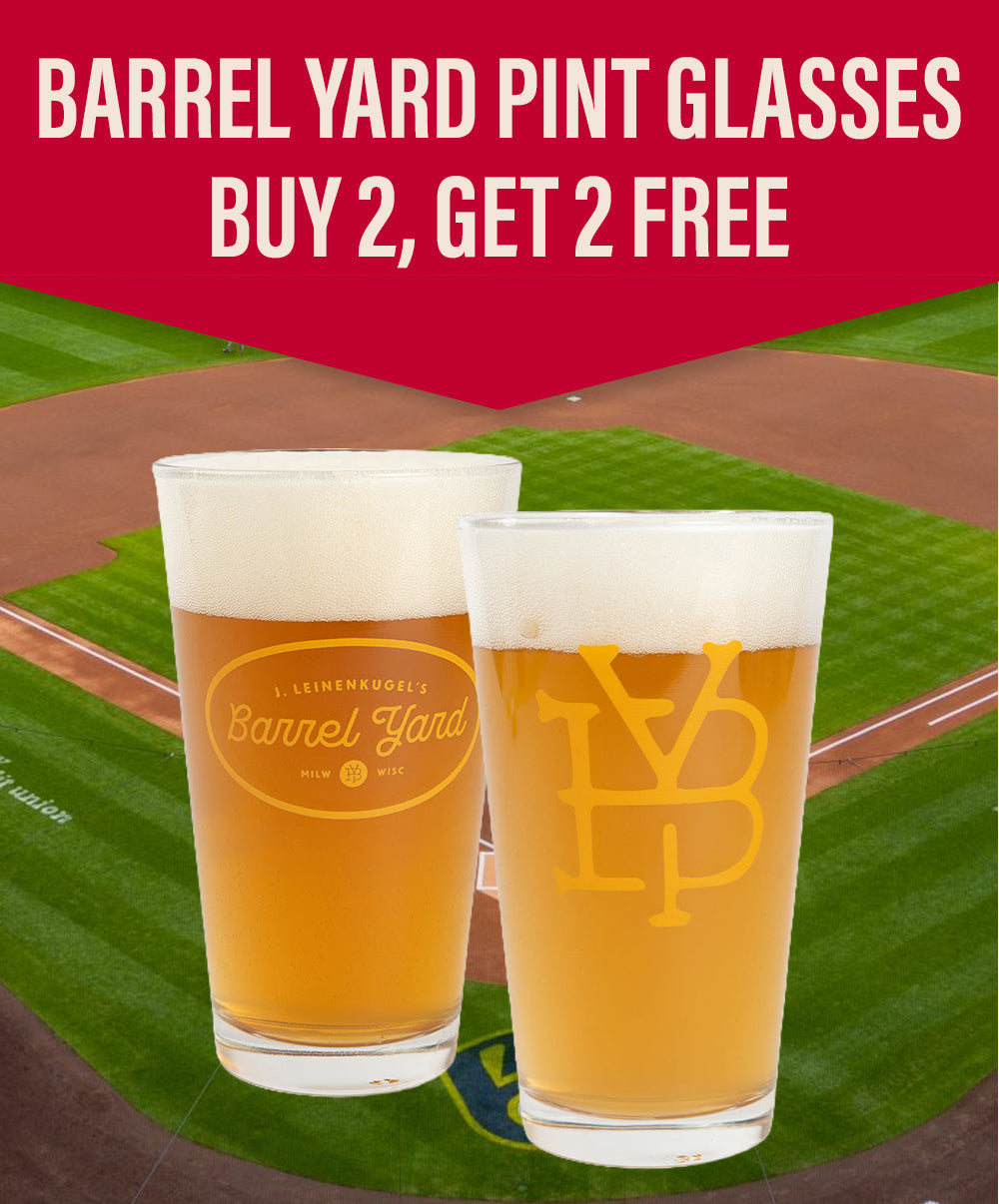 LBY STACK MILLER 16OZ PINT
