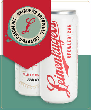 CHIPPEWA CREAM ALE CROWLER CAN