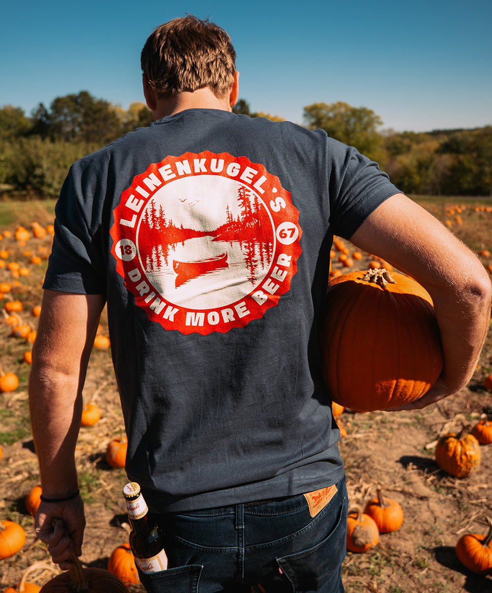 Drink More Beer Indigo Tee