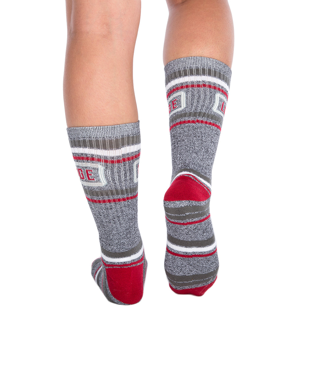 LEINIE LDG VARIED STRIPE SOCKS