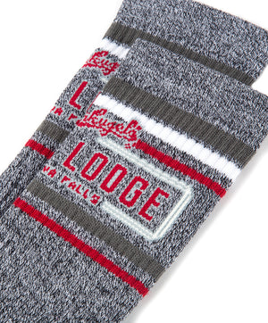 LEINIE LDG VARIED STRIPE SOCKS