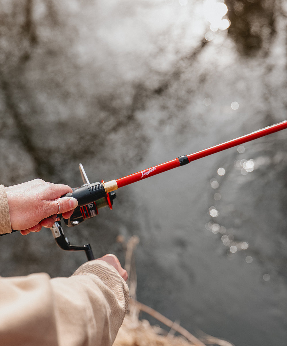 LEINENKUGELS FISHING POLE