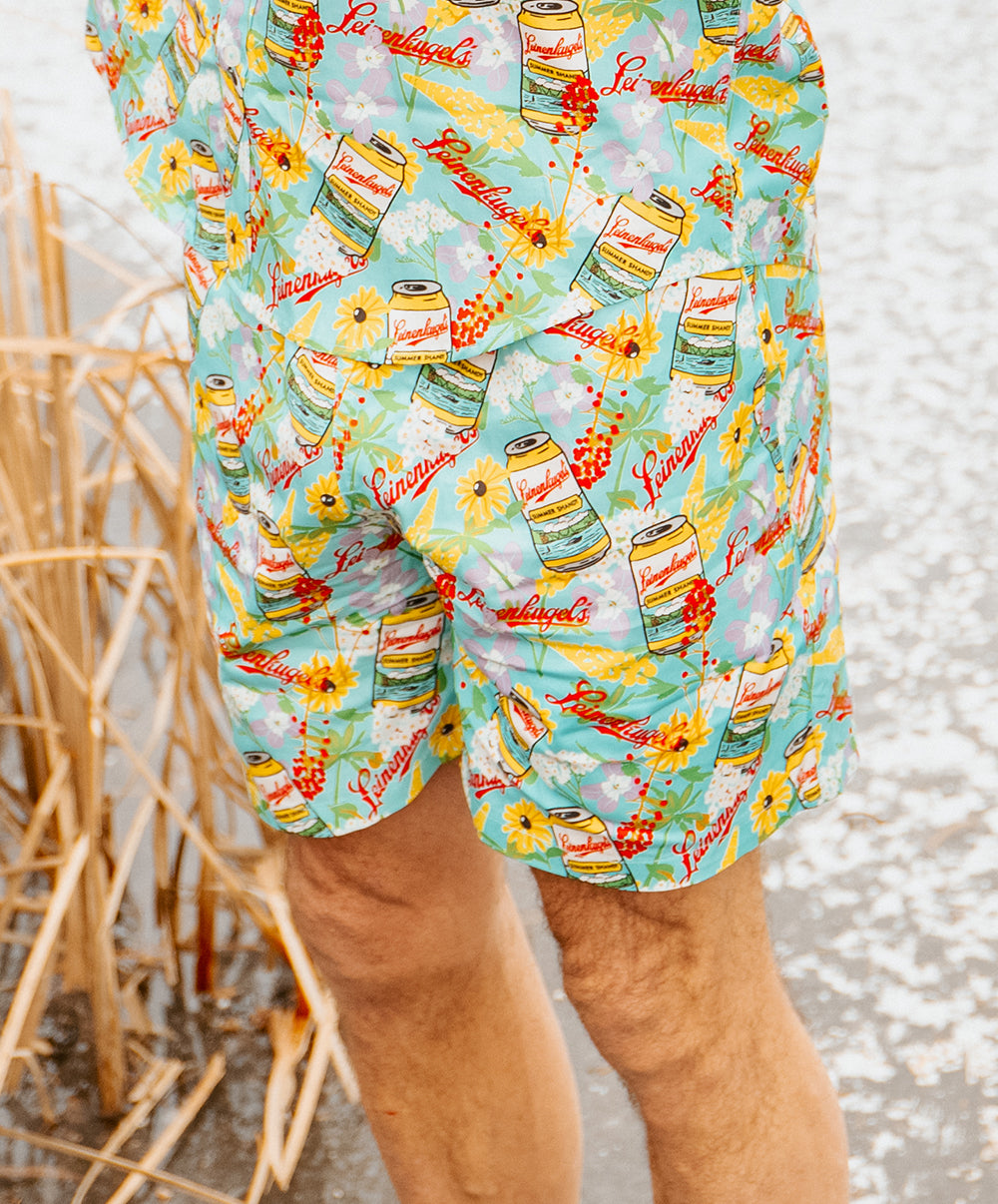 FLORAL SHANDY SHORTS