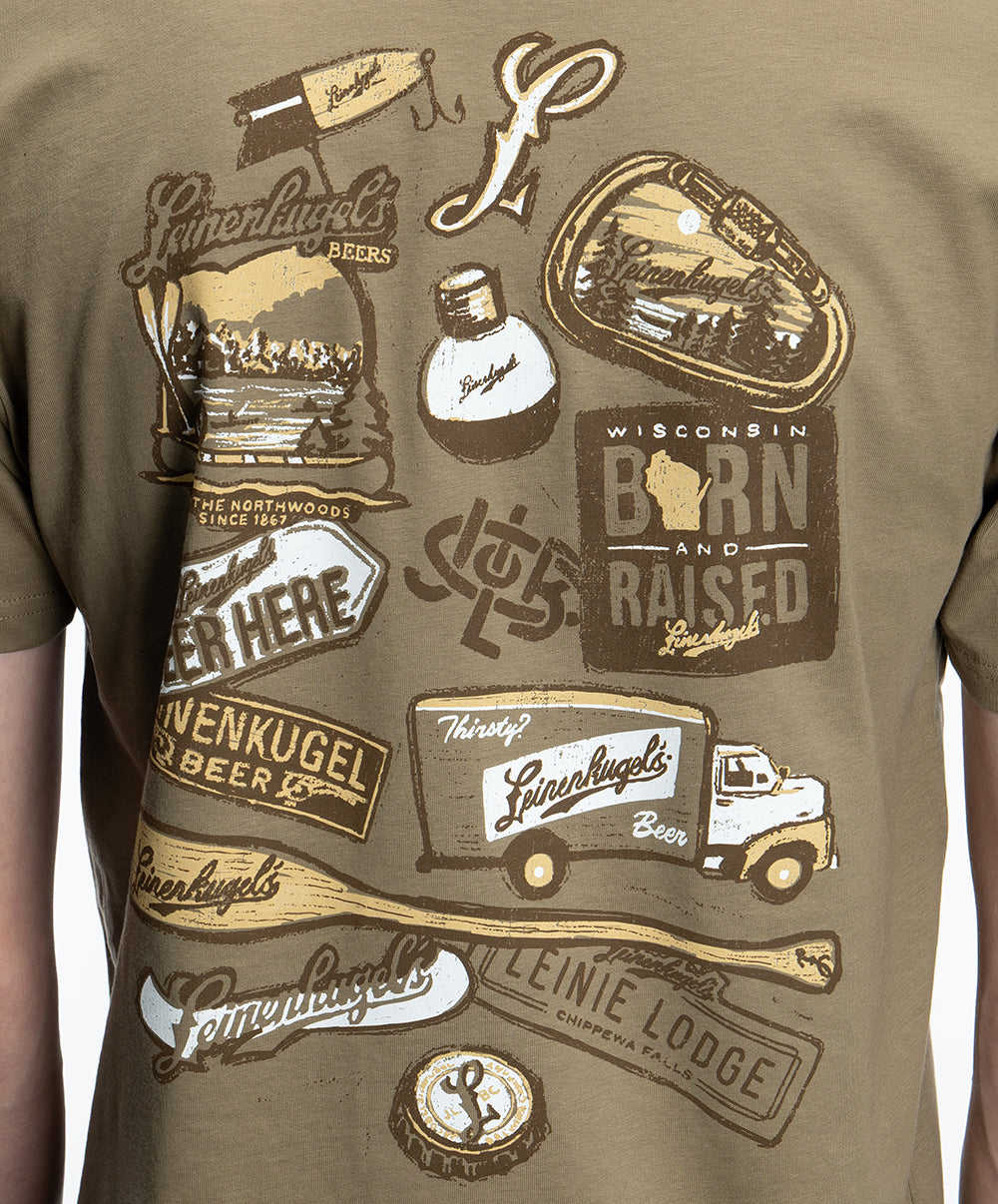 Leinies Grid Tee