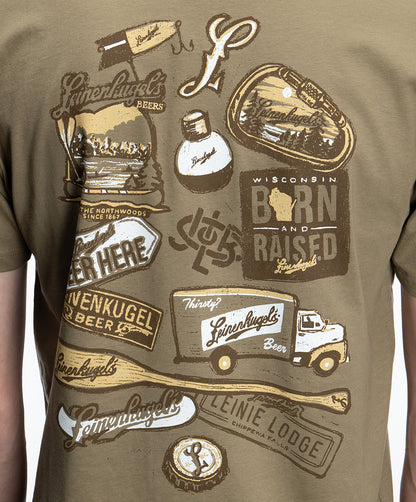 Leinies Grid Tee