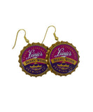 BOTTLE CAP EARRINGS LEINIE LIGHT