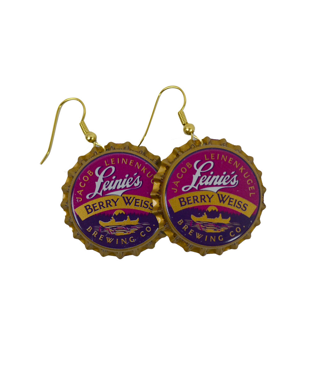 BOTTLE CAP EARRINGS OKTOBERFEST