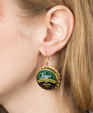 BOTTLE CAP EARRINGS SHANDY