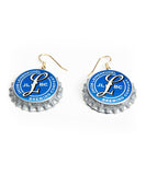 BOTTLE CAP EARRINGS LEINIE LIGHT