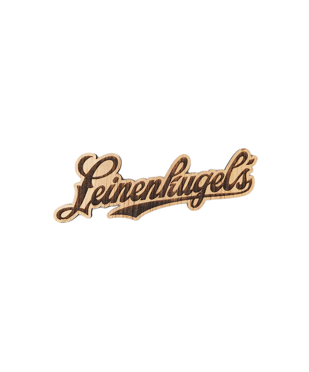 WOOD LEINIES SCRIPT MAGNET