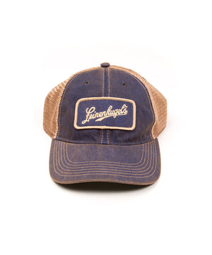 TRUCKER FAVORITE BLUE BALL CAP