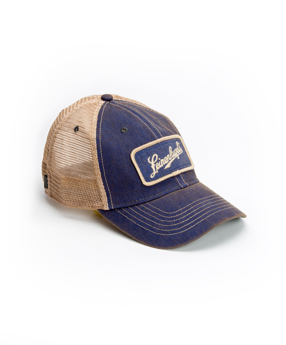 TRUCKER FAVORITE BLUE BALL CAP