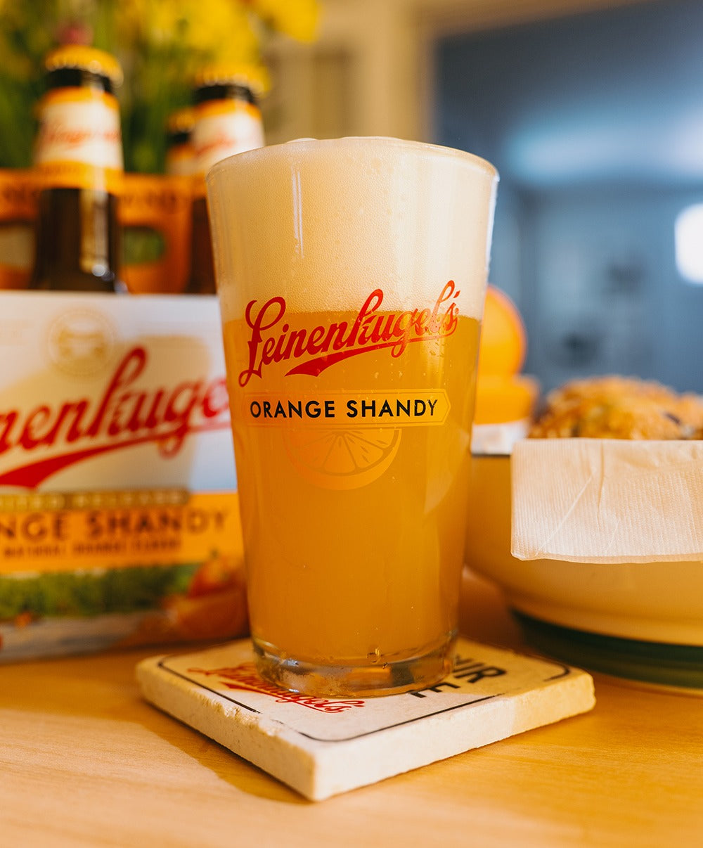 Orange Shandy Pint Glass