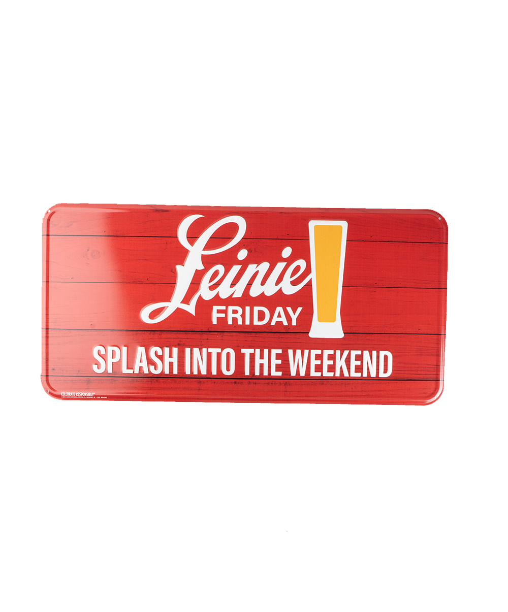SPLASH INTO THE WEEKEND SIGN