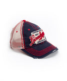 ROAD TRIP NAVY/RED BALL CAP