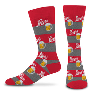 RED LEINIES BEER MUGS SOCKS