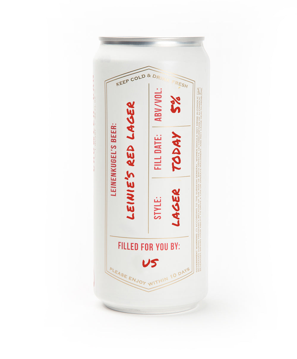 RED LAGER CROWLER