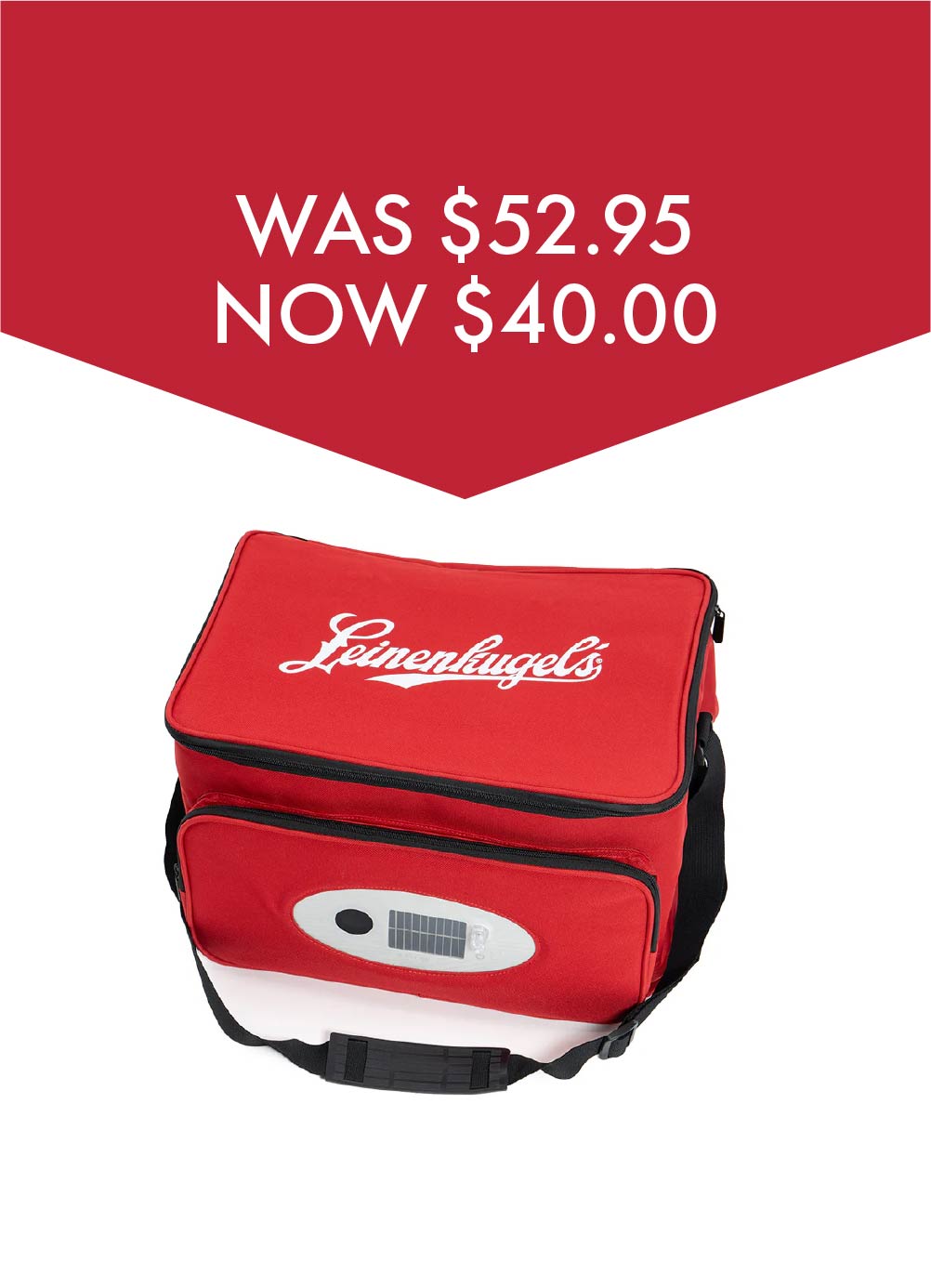 RED PARTY COOLER