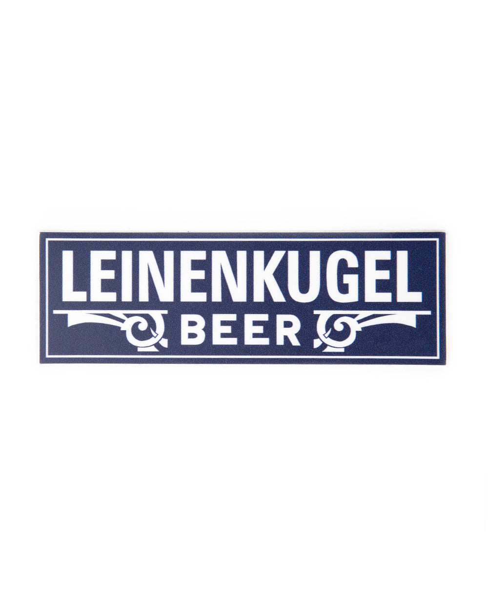 COBALT LEINIE BEER STICKER