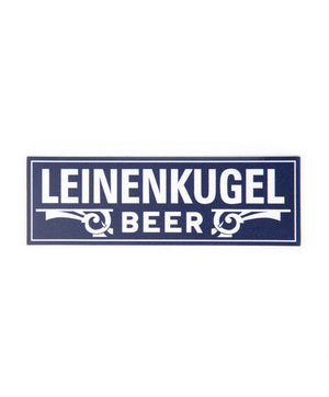 COBALT LEINIE BEER STICKER