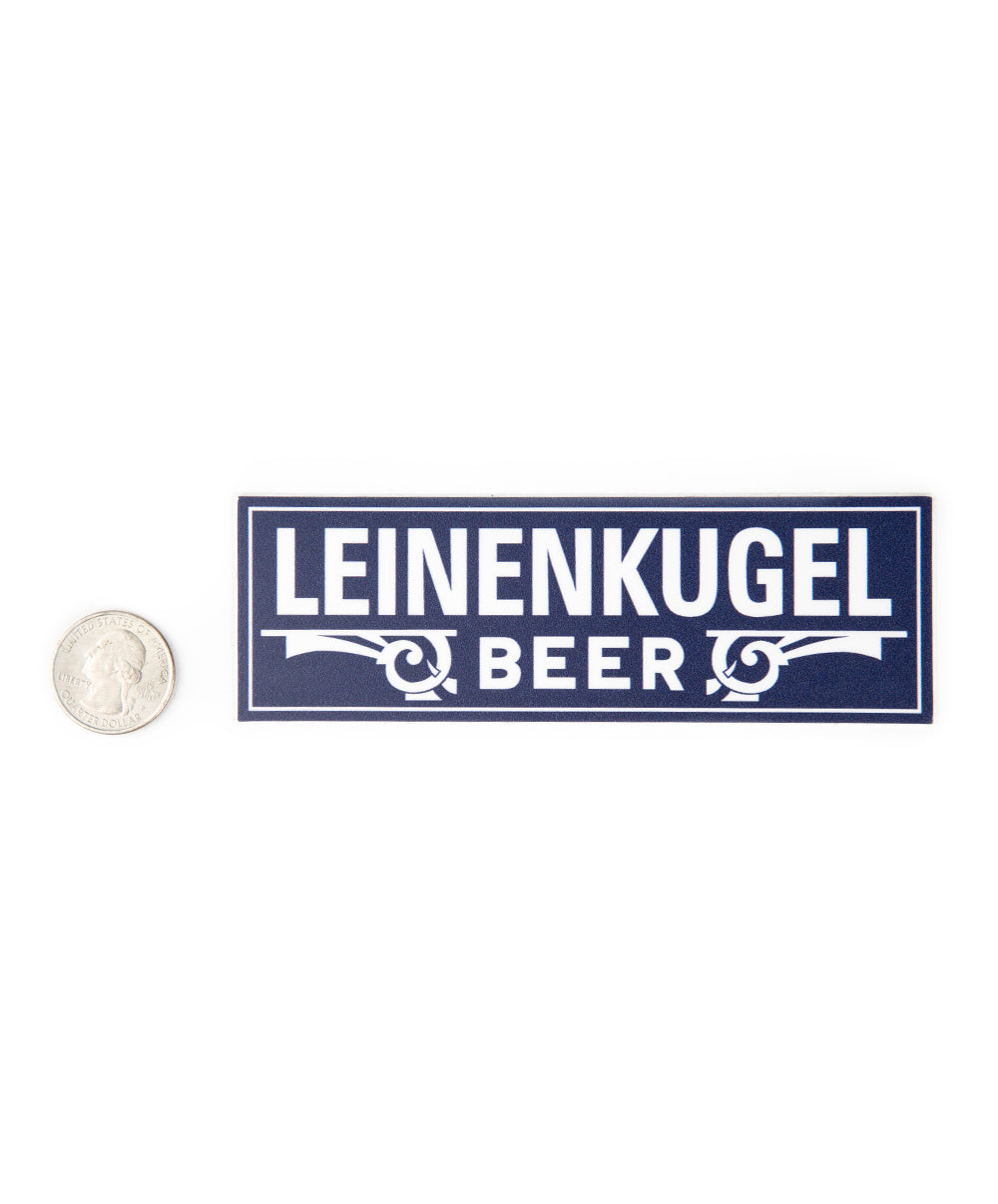 COBALT LEINIE BEER STICKER