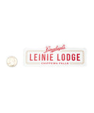 LODGE LOGO STICKER