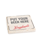 BEER HERE COASTER