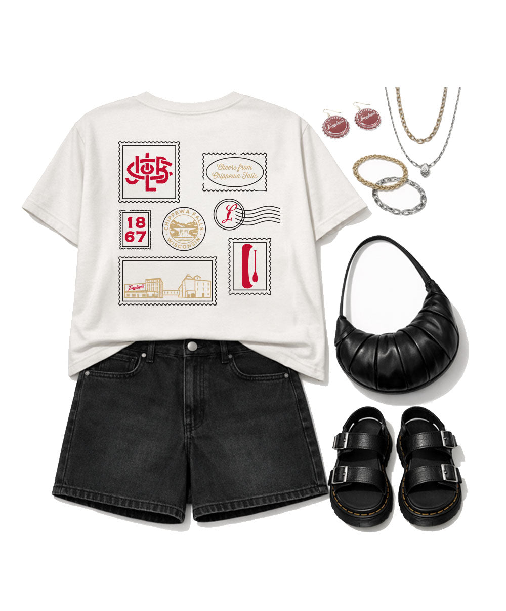 LADIES STAMP TEE