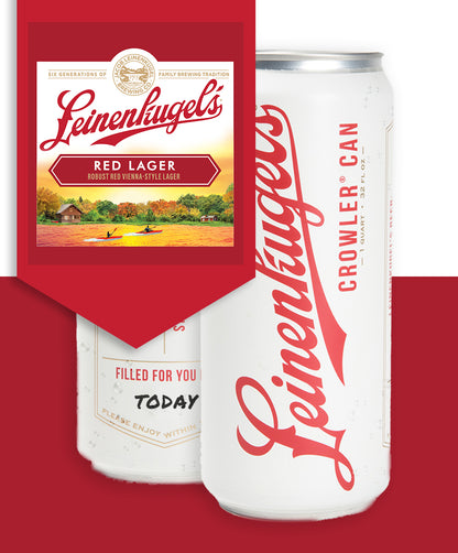 RED LAGER CROWLER
