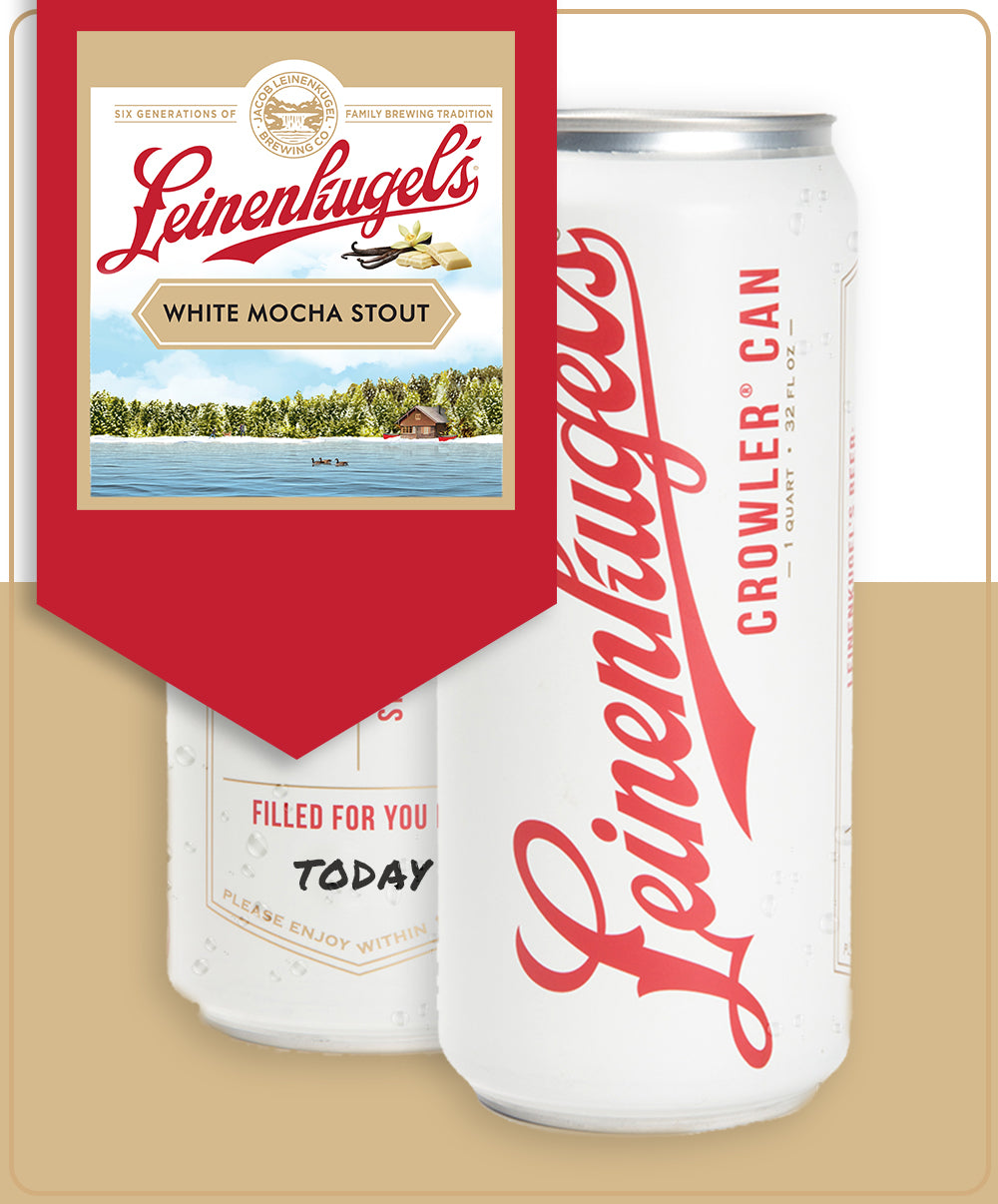 WHITE MOCHA STOUT CROWLER CAN