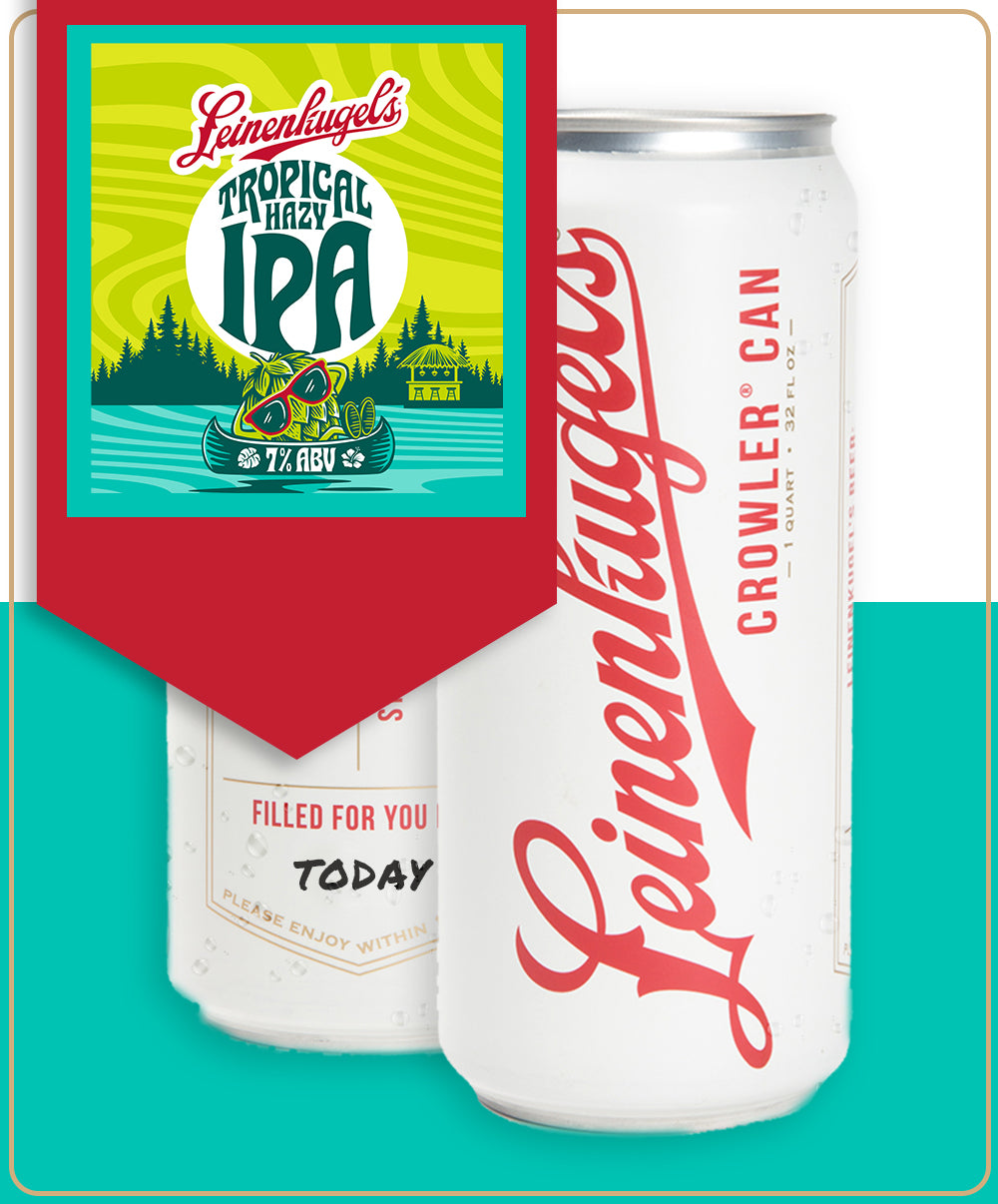 TROPICAL HAZY IPA CROWLER CAN