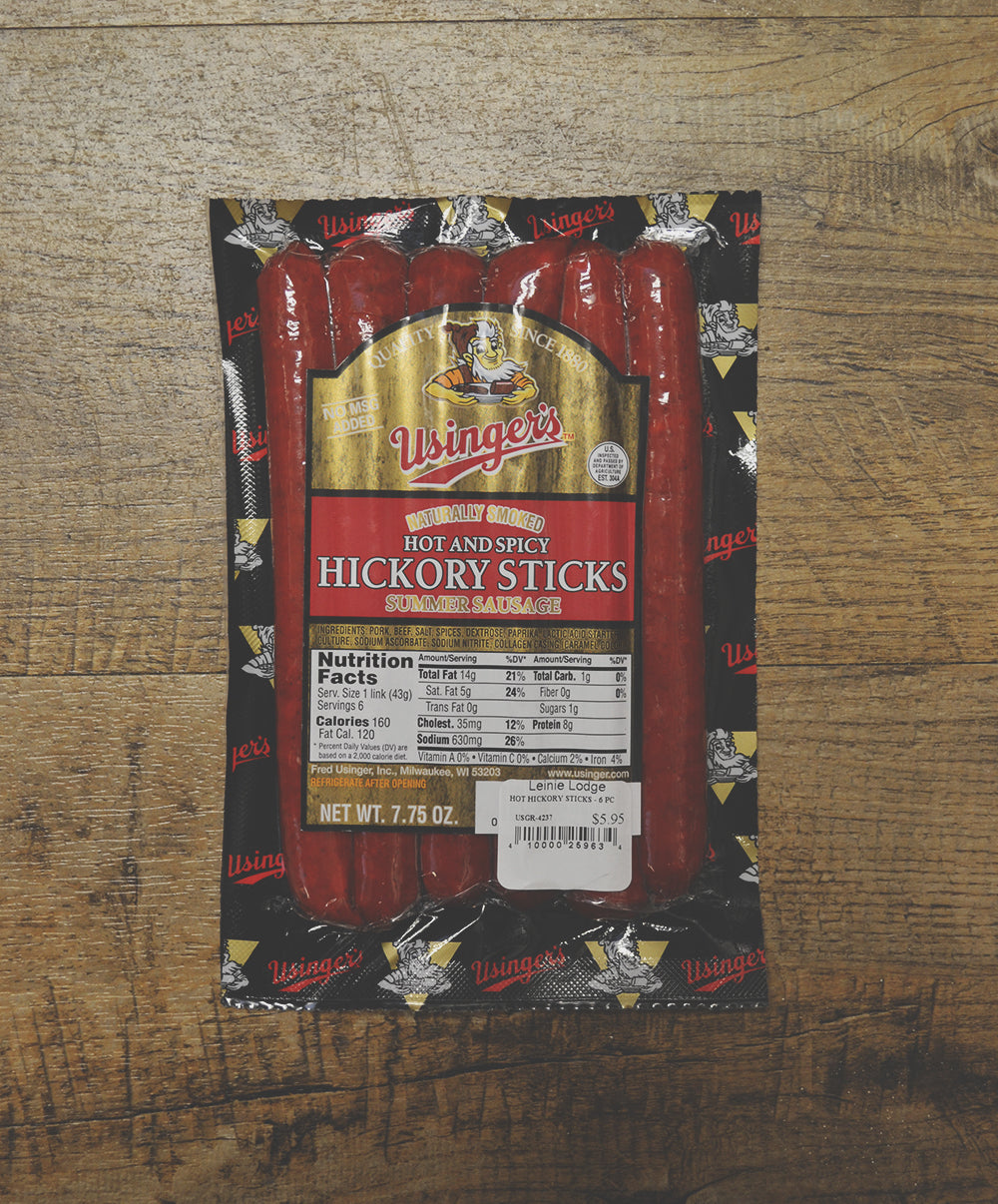 HOT HICKORY STICKS - 6 PC